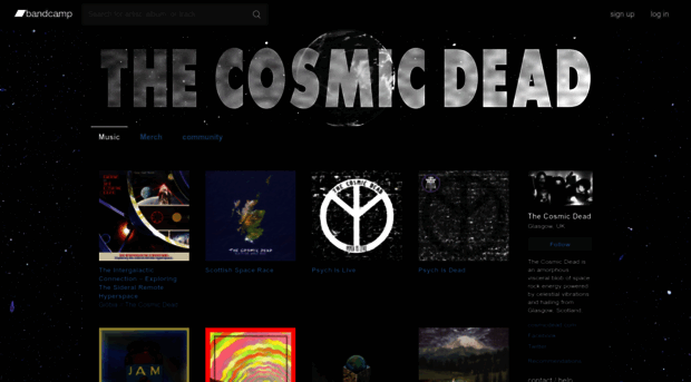 thecosmicdead.bandcamp.com