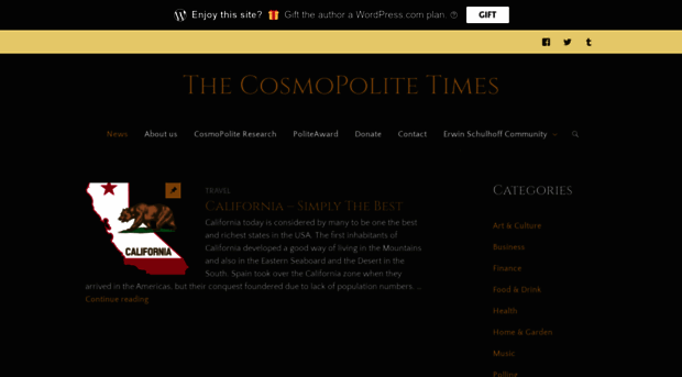 thecosmopolite.org