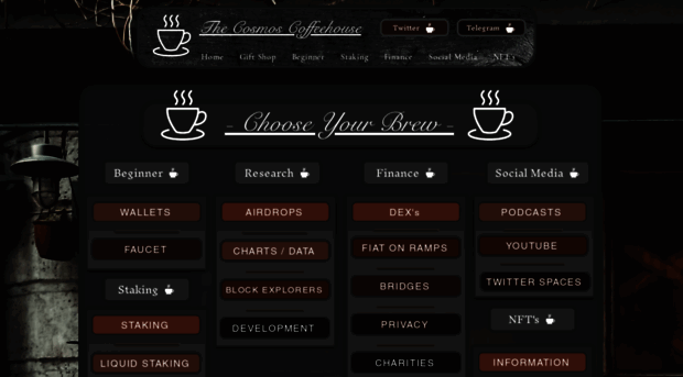 thecosmoscoffeehouse.com