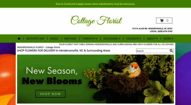 thecottageflorist.net