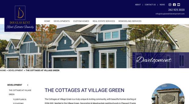 thecottagesatvillagegreen.com