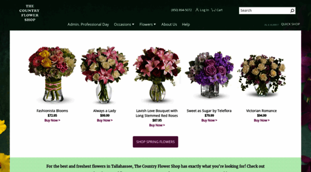 thecountryflowershop.com