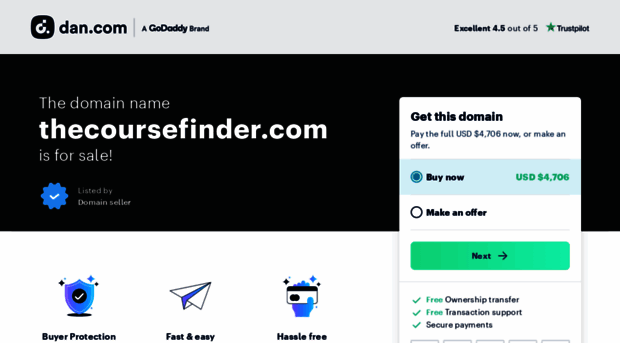 thecoursefinder.com