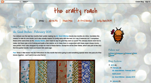 thecraftyroach.blogspot.com