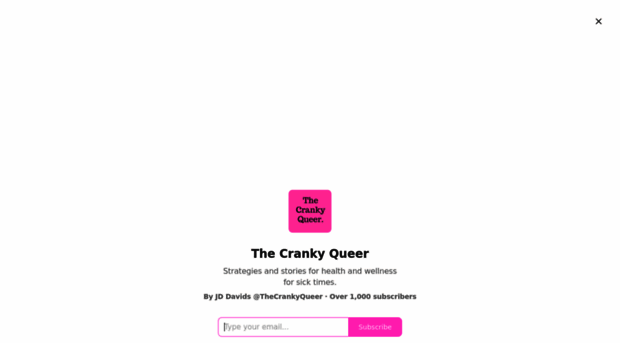 thecrankyqueer.substack.com