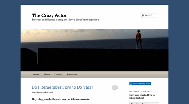 thecrazyactor.com