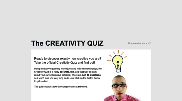 thecreativityquiz.com