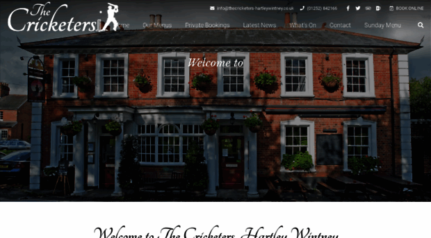 thecricketers-hartleywintney.co.uk