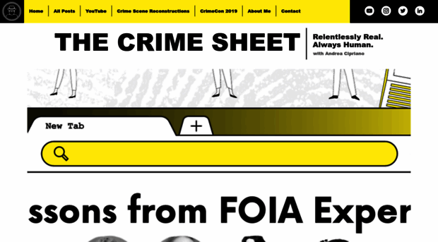 thecrimesheet.com