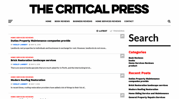 thecriticalpress.com