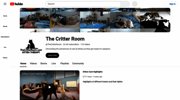 thecritterroom.com