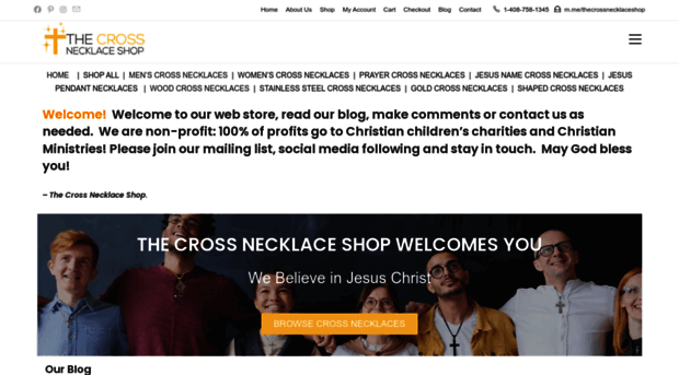 thecrossnecklaceshop.com