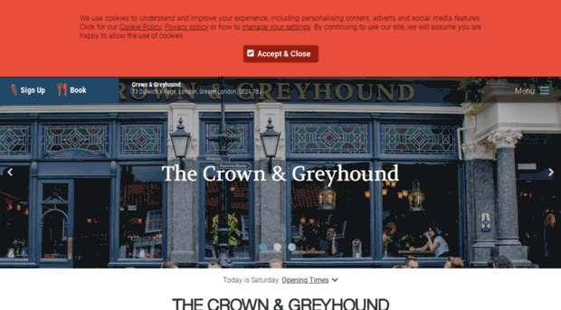 thecrownandgreyhound.co.uk