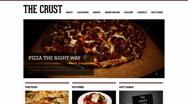 thecrustpizza.net