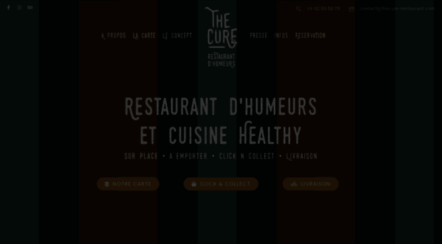 thecure-restaurant.com