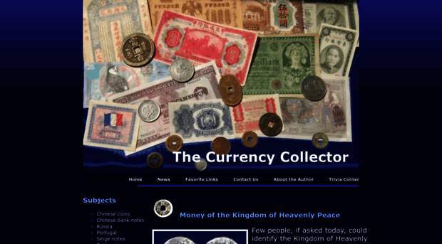 thecurrencycollector.com