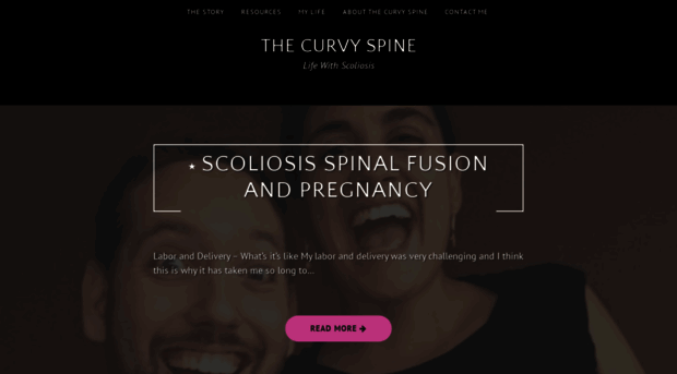 thecurvyspine.com