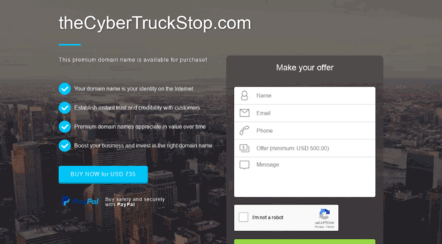 thecybertruckstop.com