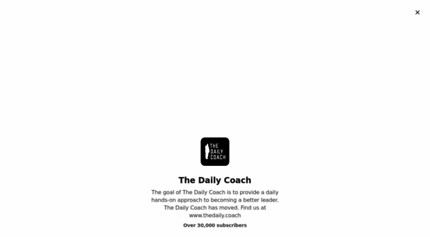 thedailycoach.substack.com