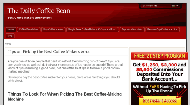 thedailycoffeebean.com