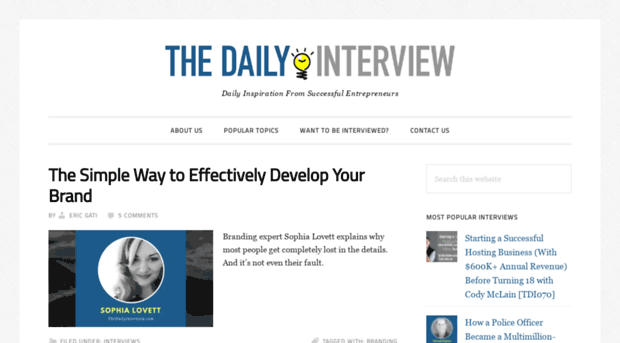 thedailyinterview.com