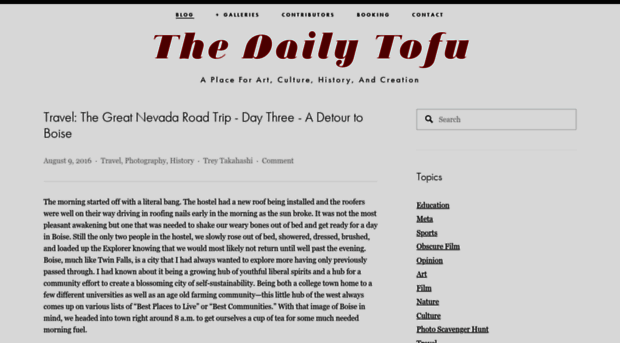 thedailytofu.com