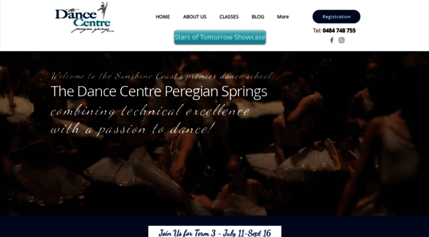 thedancecentreperegiansprings.com