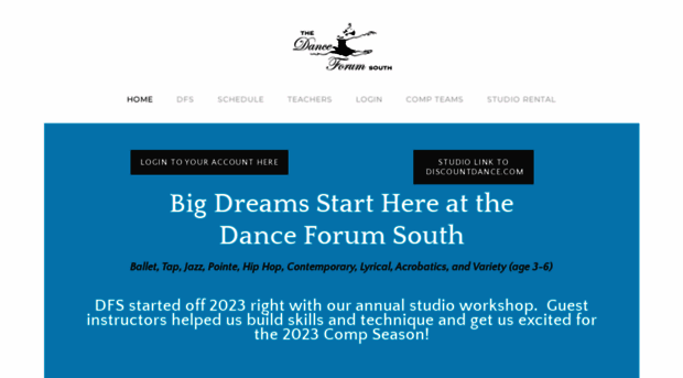 thedanceforumsouth.com