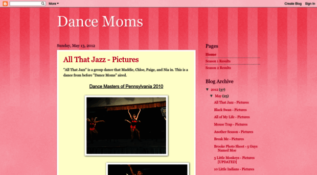 thedancemomsfanpage.blogspot.com