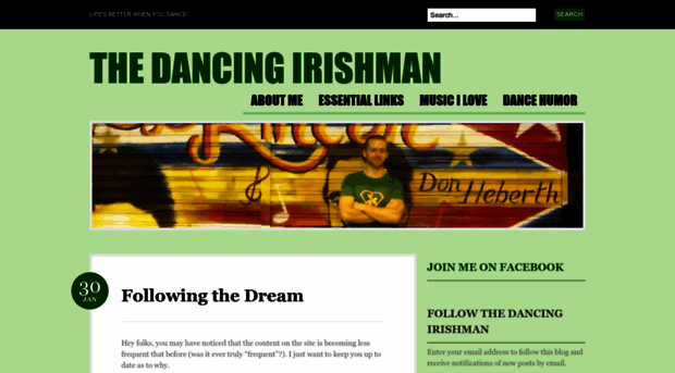 thedancingirishman.com