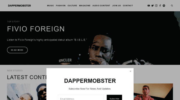 thedappermobster.com