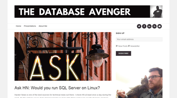 thedatabaseavenger.com