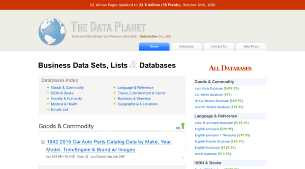 thedataplanet.com