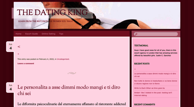 thedatingking.com