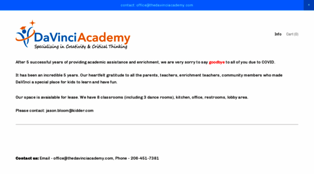 thedavinciacademy.com