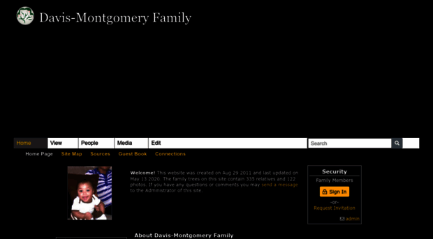 thedavismontgomeryfamily.tribalpages.com