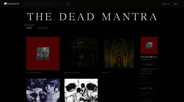 thedeadmantra.bandcamp.com