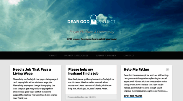 thedeargodproject.com