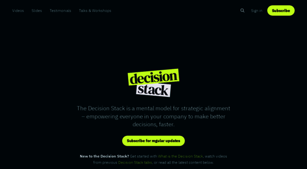thedecisionstack.com