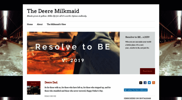 thedeeremilkmaid.com