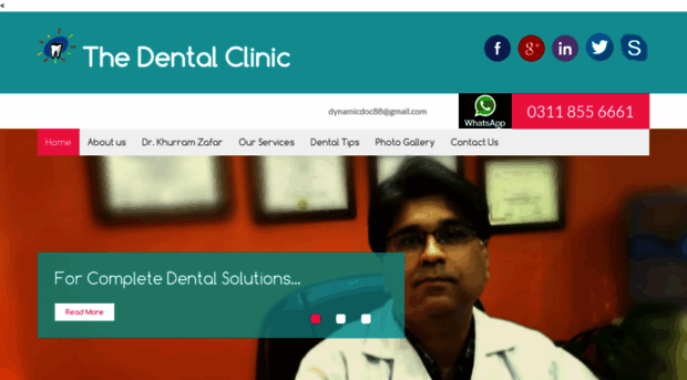 thedentalclinicpk.com