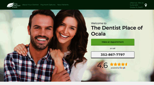 thedentistplaceocala.com