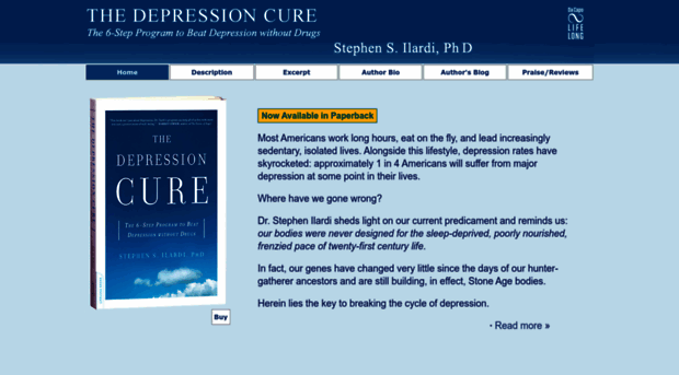 thedepressioncurebook.com