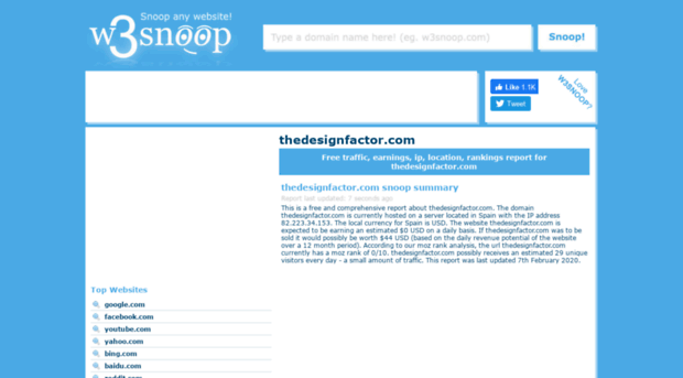 thedesignfactor.com.w3snoop.com