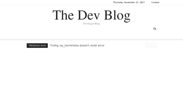 thedev.blog