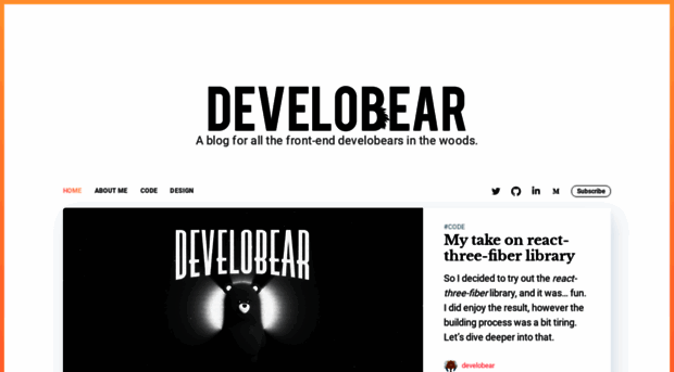 thedevelobear.com