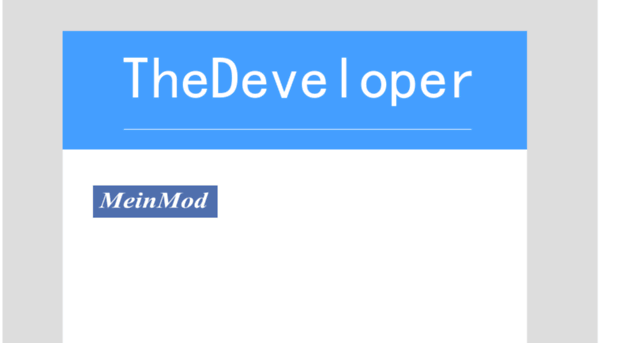 thedeveloper.eu