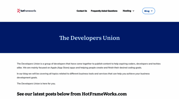 thedevelopersunion.org