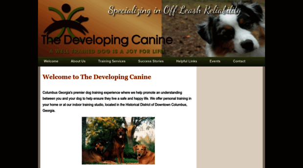 thedevelopingcanine.com