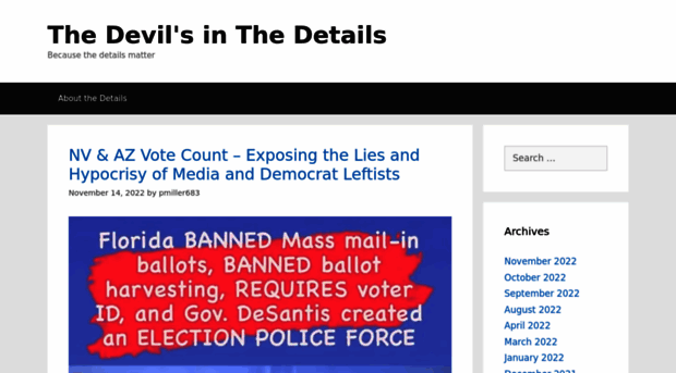 thedevilsinthedetails.net